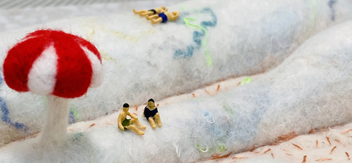 線上展覽｜羊毛惑星日常地景 02｜羊毛日光浴場